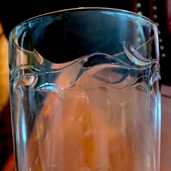 Vintage Tiffin Crystal Set of 5 Ice Tea Glasses - Picture 3 of 7